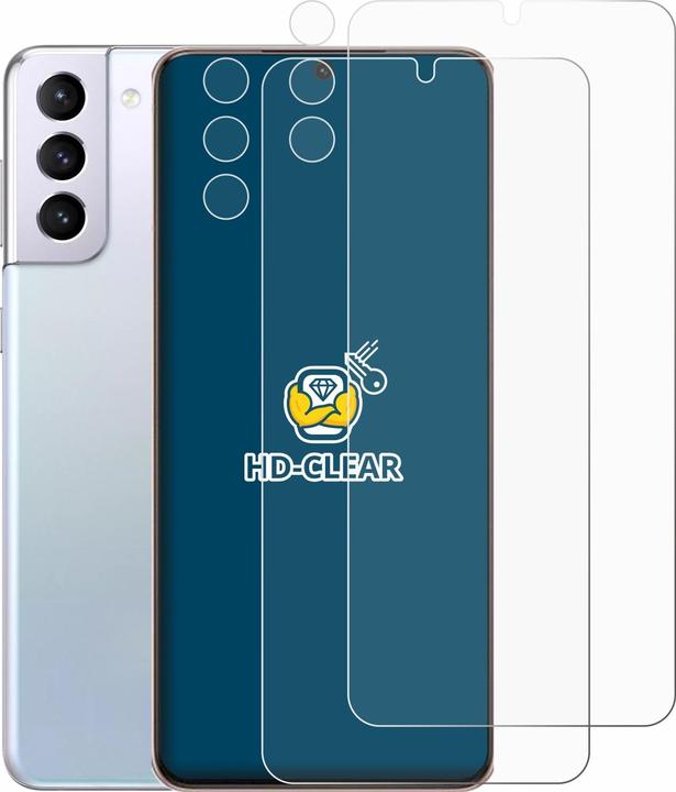 Actual product image BROTECT Screen Protector Clear (2 Piece, Samsung Galaxy S21 5G)
