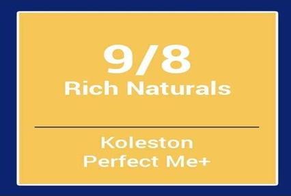 Actual product image Wella Professional - Koleston Perfect Meâ"¢ Rich Naturals - Permanent Hair Colour 9/8 (8, 9)