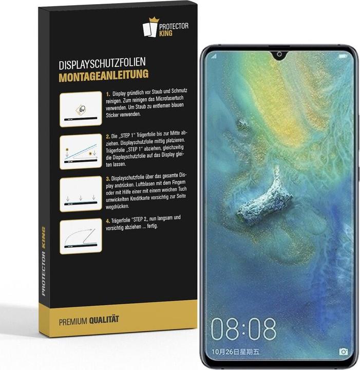 Produktbild Protectorking 4x Premium Displayschutzfolie 3D KLAR (4 Stück, Huawei Mate 20)