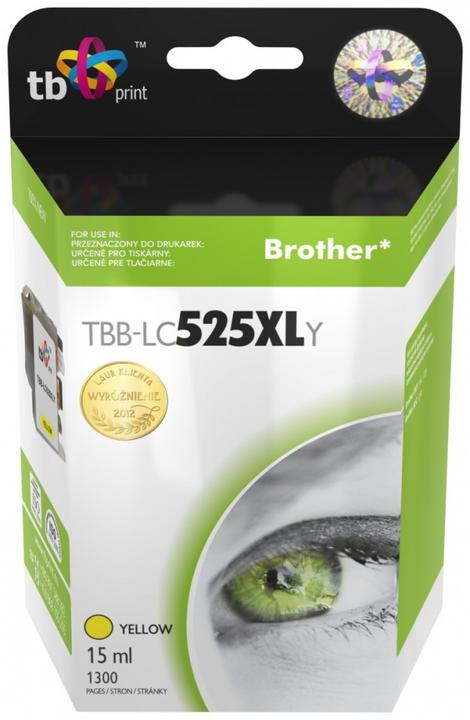 Produktbild Tusz do Brother LC529/539TBB-LC525XLY żółty (Y)