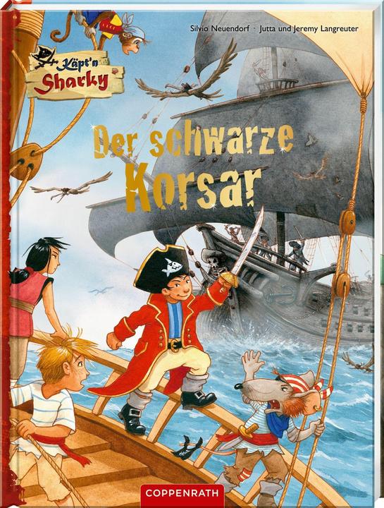Image du produit Käpt'n Sharky – Der schwarze Korsar (Allemand, Jeremy Langreuter, Jutta Longreuter, Silvio Neuendorf, 2024)