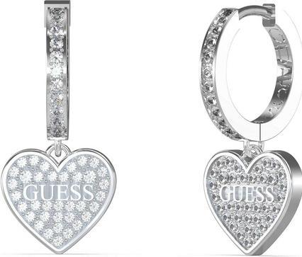 Image du produit Guess Huggie Me Boucles d'oreilles en acier brillant JUBE03136JWRHT/U (Acier inoxydable)