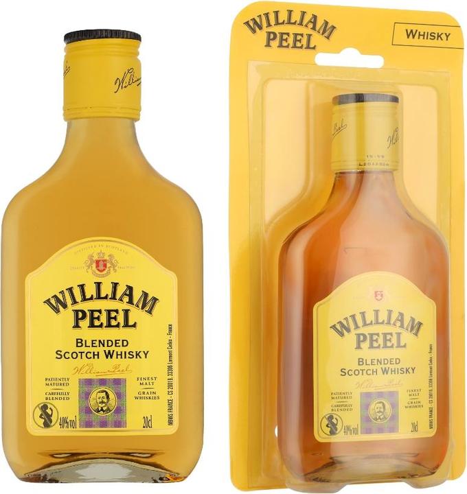 Image du produit William Peel Whisky écossais blended 40% vol. 0,2l (Whisky mélangé)