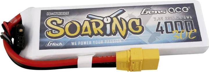 Produktbild Gens Ace Battery G-Tech Soaring 4000mAh 7.4V 30C 2S1P XT90 (7.40 V, 4000 mAh)