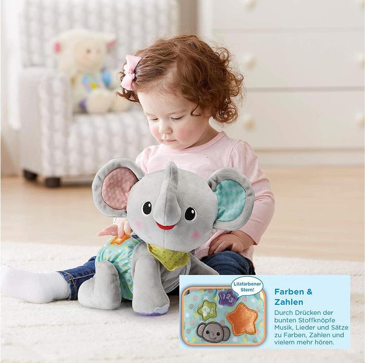 Produktbild VTech Krabbel-mit-mir-Elefant (16.50 cm)
