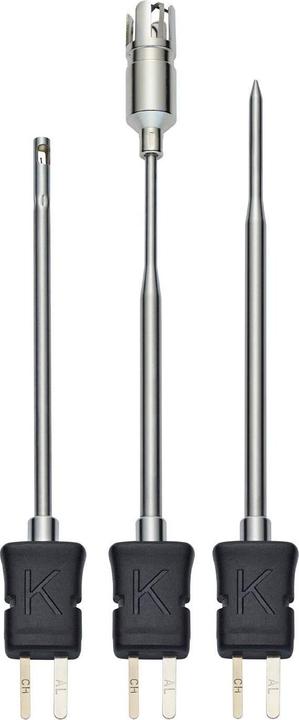 Produktbild Testo Temperaturfühler Set mit Luftfühler, Tauch /Einstechfühler und Oberflächenfühler (TE Typ K) (Thermometer)