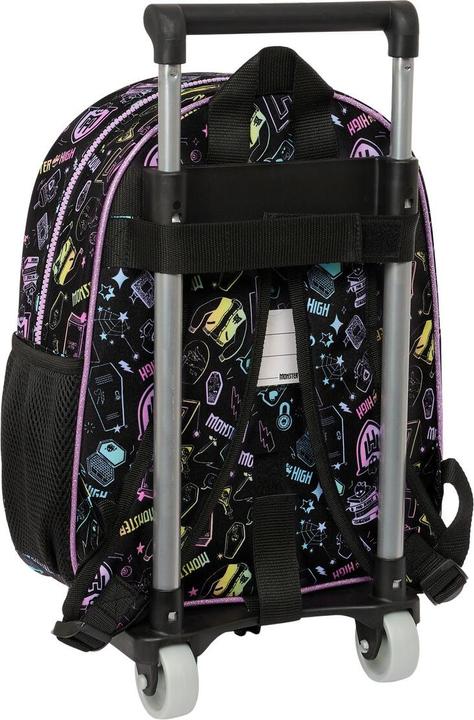 Immagine prodotto Monster High Zaino scuola con ruote Nero 28 x 34 x 10 cm