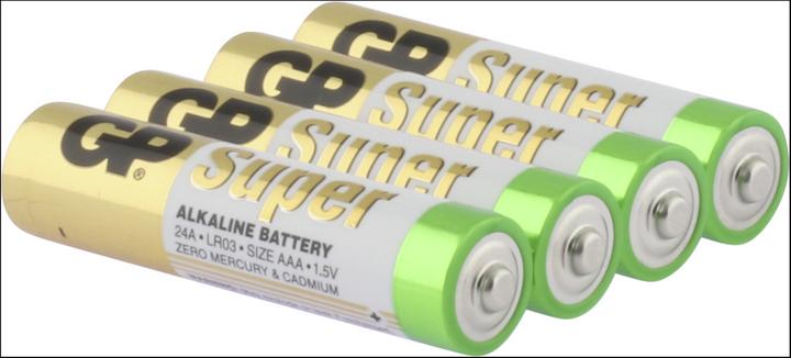 Produktbild GP Batteries Super Alkaline (4 Stk., AAA, 2400 mAh)