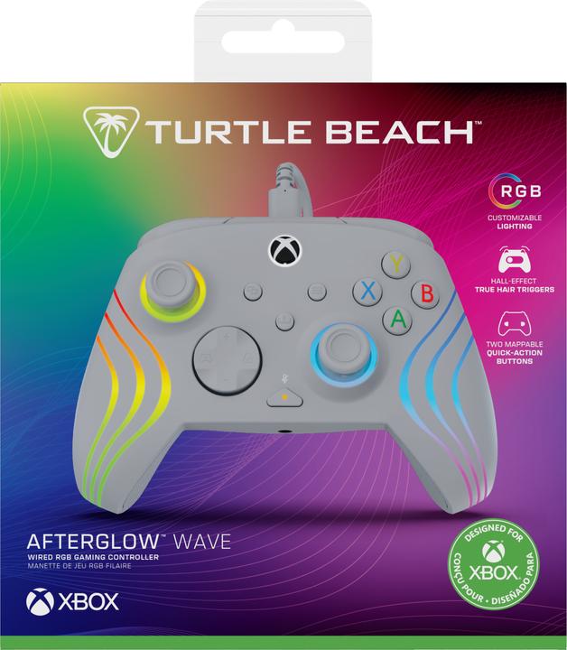 Actual product image Turtle Beach Afterglow Wave Wired Controller · XB · Grey (Xbox One S, Xbox Series X, Windows, Xbox Series S)