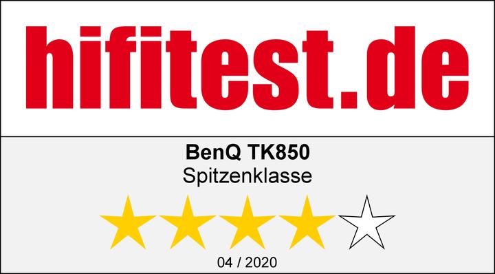 Immagine prodotto BenQ TK850 (4K, 3000 lm, 1.13 - 1.47:1)