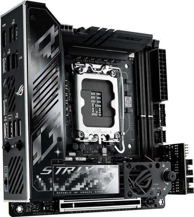 Actual product image ASUS ROG STRIX Z890-I GAMING WIFI (LGA 1851, Intel Z890, Mini-ITX)