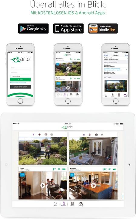 Immagine prodotto Arlo VMS3230 set da 2 (1280 x 720 pixel)