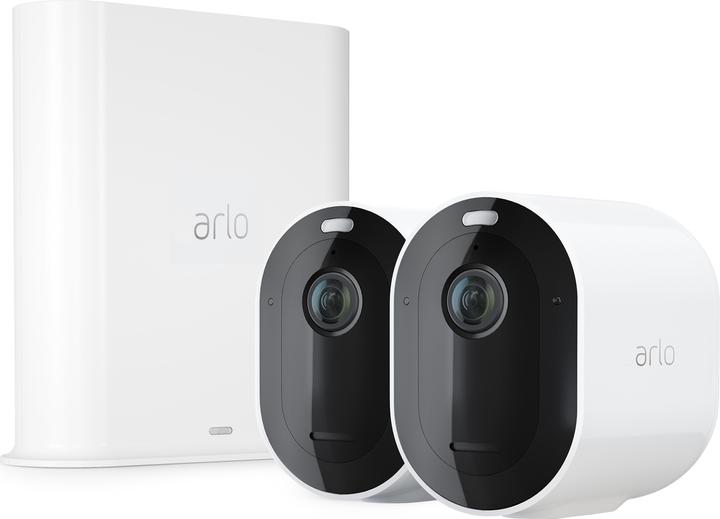 Arlo Pro 3 Spotlight, kit 2 telecamere bianche (2560 x 1440 Pixels)