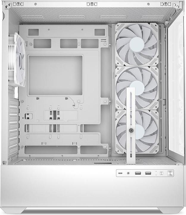 Actual product image Sharkoon AK6 RGB White ATX (white) (ATX, mATX, Mini-ATX)