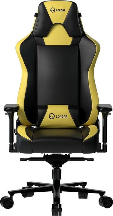 Lorgar gaming chair, 1.8 mm thick robot welding metal frame, 5 Star aluminium base, Carbonized class-