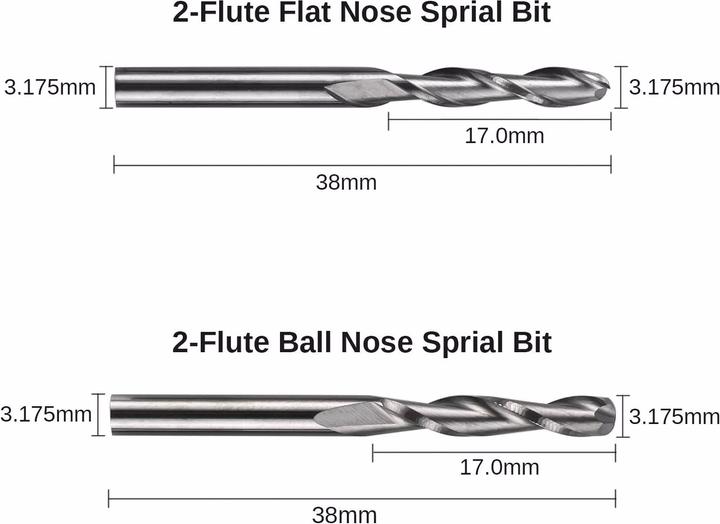 Actual product image Genmitsu End mill set