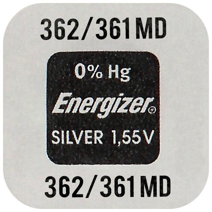 Immagine prodotto Energizer OSSIDO D'ARGENTO 362/361 MBL1 (10 pz., SR58, 27 mAh)