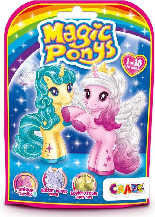 Actual product image Craze Magic Ponies Collectable Figures