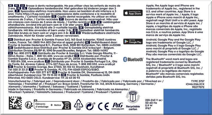 Produktbild Oral-B iO Erwachsener Vibrierende Zahnbürste (Oszillierende Zahnbürste)