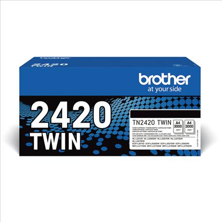 Produktbild Brother TN-2420TWIN (BK)