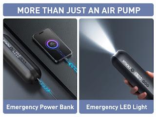 Actual product image Cycplus Air pump A2