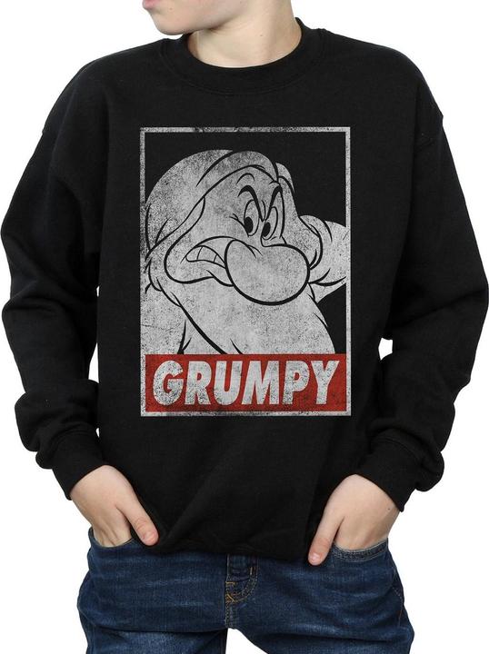 Produktbild Disney Snow White Grumpy Dwarf Poster Sweatshirt Jungen (140, 146)