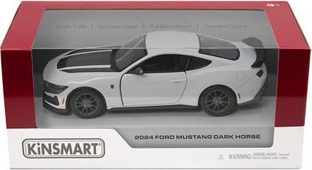 Kinsmart KINS Modèle moulé 2024 Ford Mustang Dark Horse, 1:38, ast 8