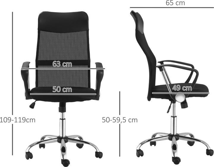 Actual product image Homcom Office chair