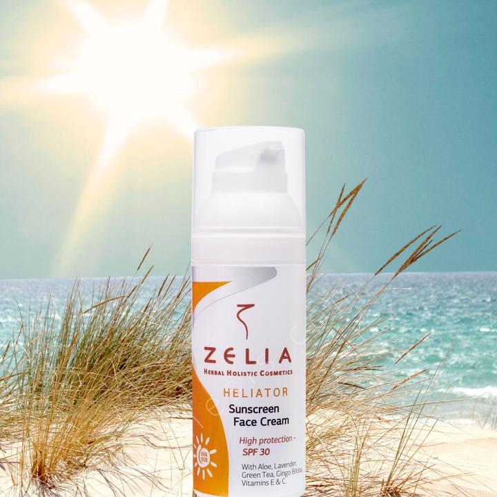 Image du produit Zelia HELIATOR Crème solaire pour le visage SPF 30 (Crème solaire visage, SPF 30, 50 ml)