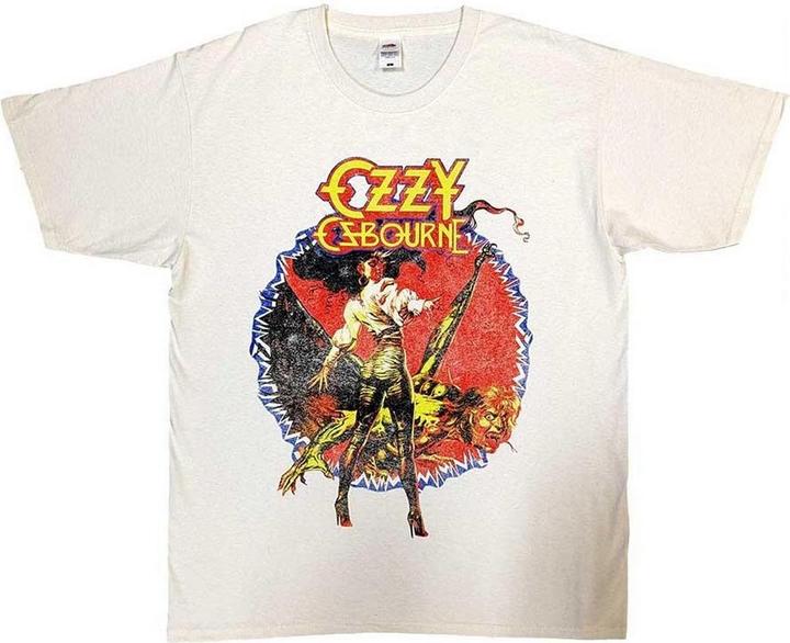 Actual product image Ozzy Osbourne Unisex Adult The Ultimate Sin Tour '86 Back Print T-Shirt (S)