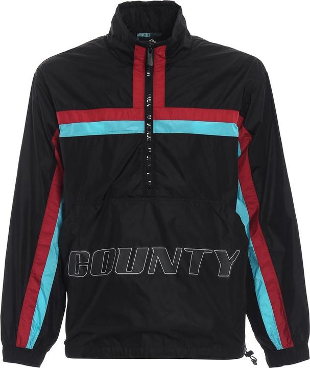 Actual product image Marcelo Burlon Logo Windbreaker Jacket (L)