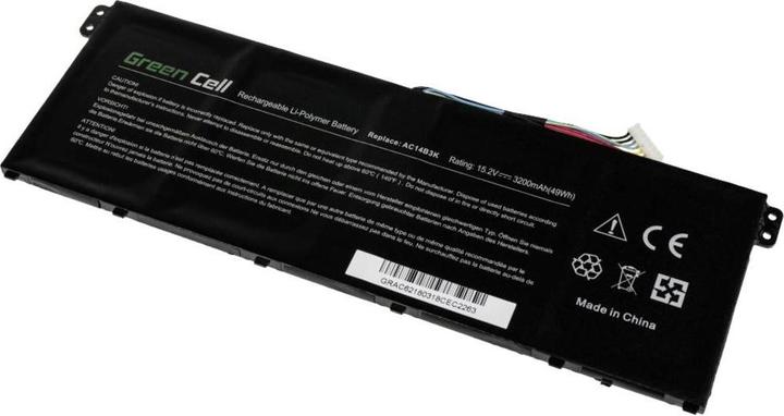 Image du produit GreenCell Cell AC62 Batterie de rechange pour ordinateur portable (4 cellules, 3600 mAh)