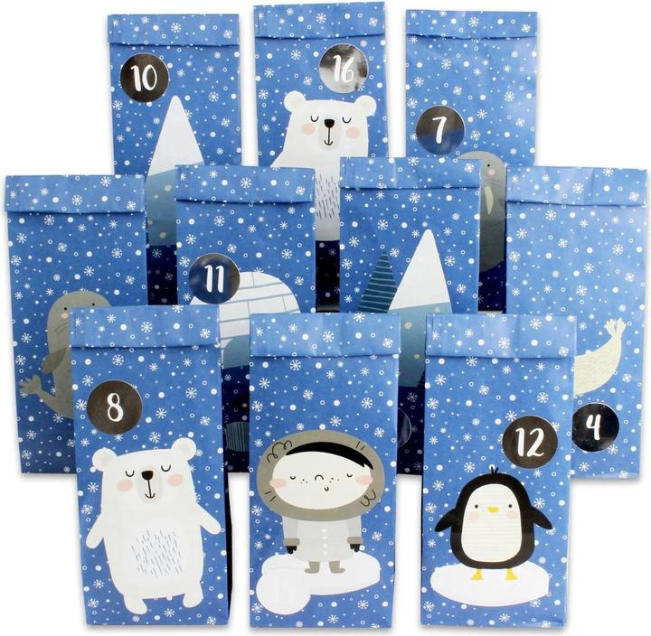 Papierdrachen Polar animals