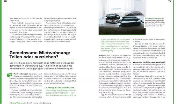 Produktbild Hilfe bei Scheidung und Trennung (Deutsch, Ruth Bohnenkamp, 2022)