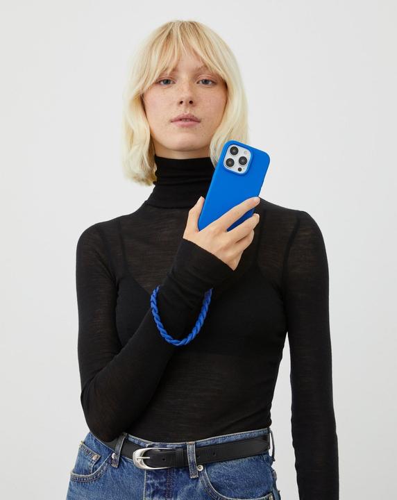 Image du produit iDeal Of Sweden Designer Silicone-Cover Bleu Cobalt (Apple iPhone 15 Pro Max)
