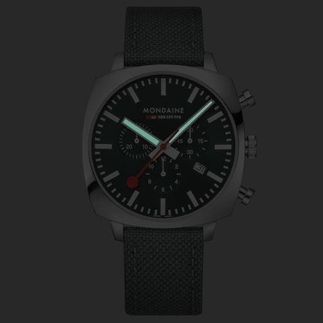 Actual product image Mondaine Chrono - MSL.41460.LF.SET