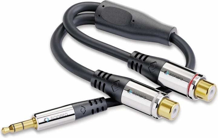 Produktbild Sonero 3.5 mm – 2xCinch (0.25 m, Cinch, 3.5mm Klinke (AUX))
