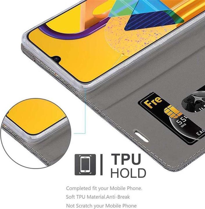 Image du produit Cadorabo Couverture look jeans Book (Samsung Galaxy M30s)