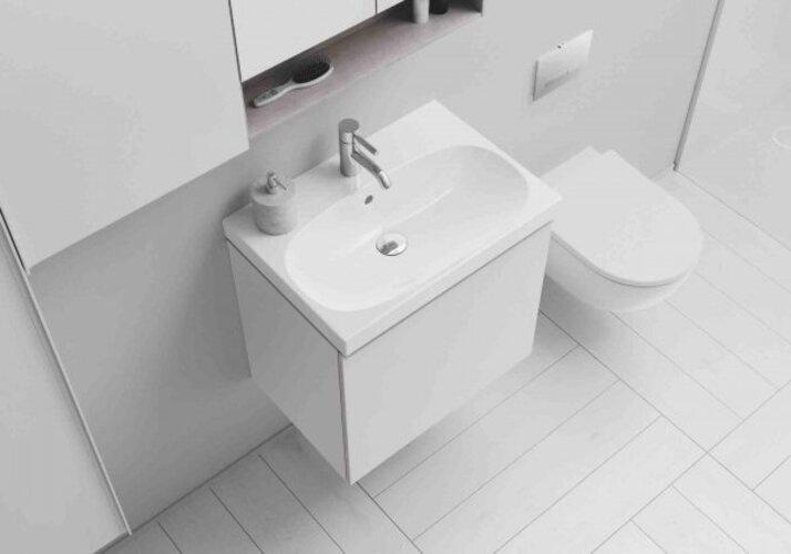 Image du produit Geberit Keramag / lavabo Acanto 60cm blanc Keratec 500631018 (420 mm, 600 mm)