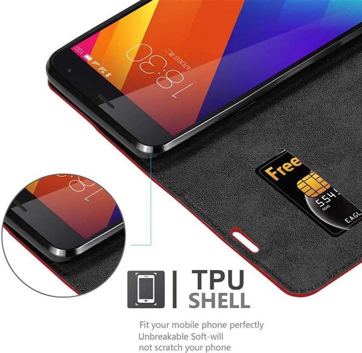 Produktbild Cadorabo Book Invisible Magnet Cover (Meizu MX5)