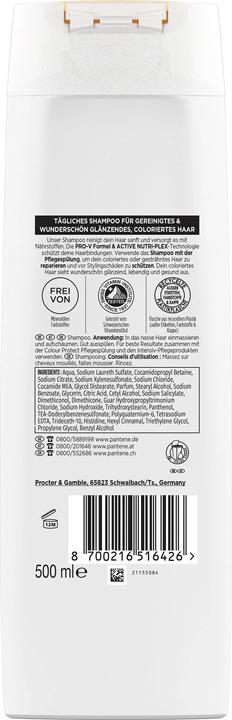 Produktbild Pantene Pro-V Colour Protect (500 ml, Flüssiges Shampoo)