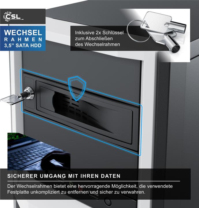 Actual product image CSL 3.5" to 5.25" interchangeable frame