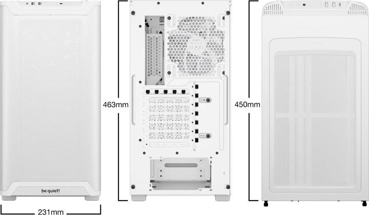 Actual product image be quiet! Pure Base 501 LX (ATX, mATX, Mini-ATX)