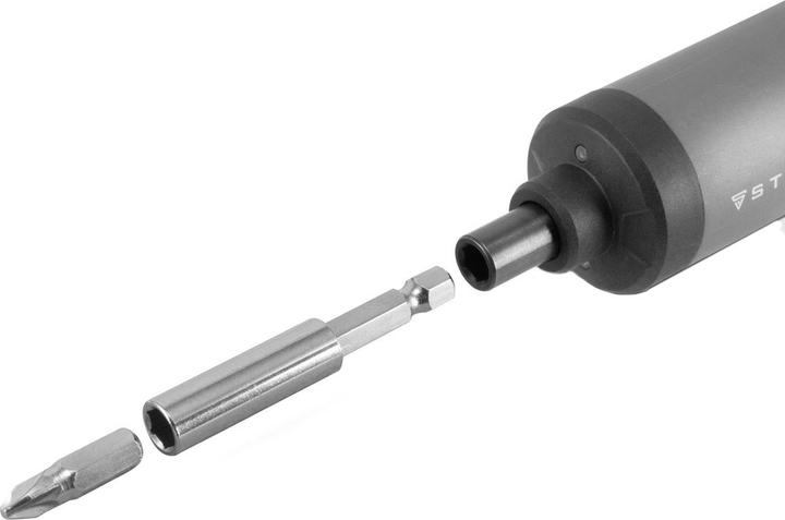 Actual product image Stahlwerk Cordless screwdriver ASK-36 ST bar screwdriver set, 25 pcs 3.6 V motor 1300 mAh (Rechargeable battery operated)