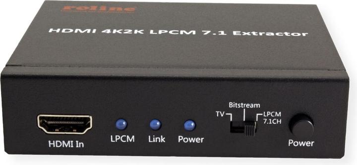 Produktbild Roline HDMI 4K2K Audio Extraktor LPCM 7.1