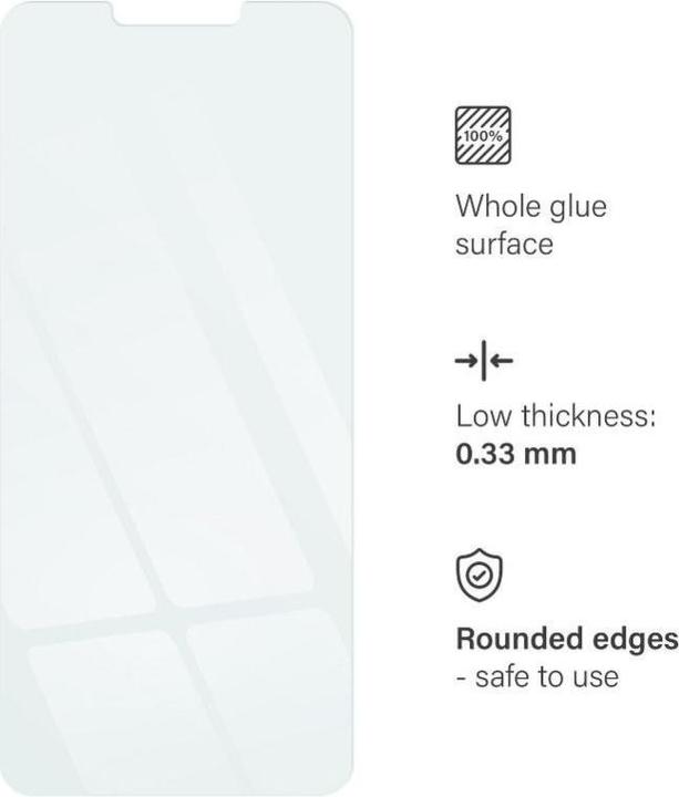 Actual product image BlueStar Tempered Glass (1 Piece, Mate 20 Lite)