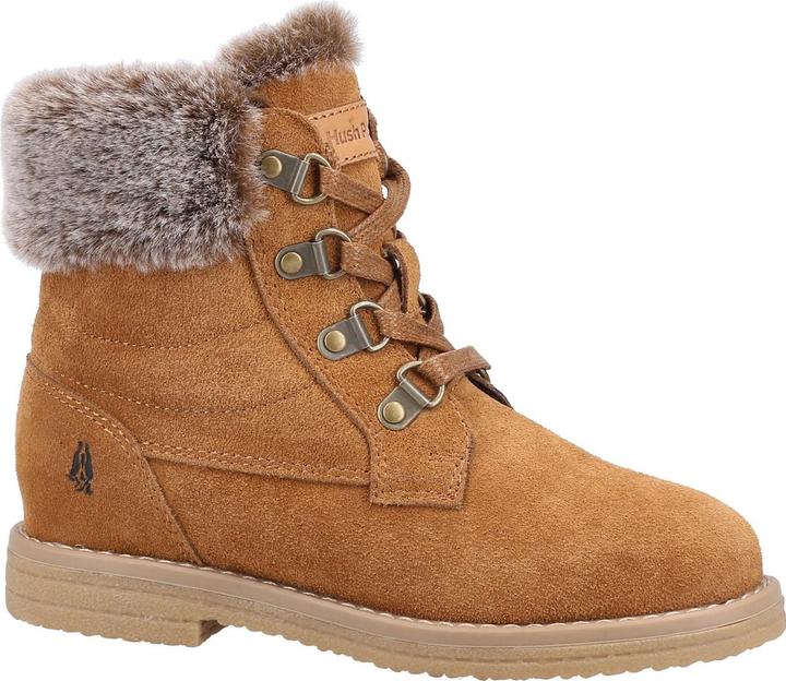 Actual product image Hush Puppies Girls' Mini Florence Suede Ankle Boots (29)