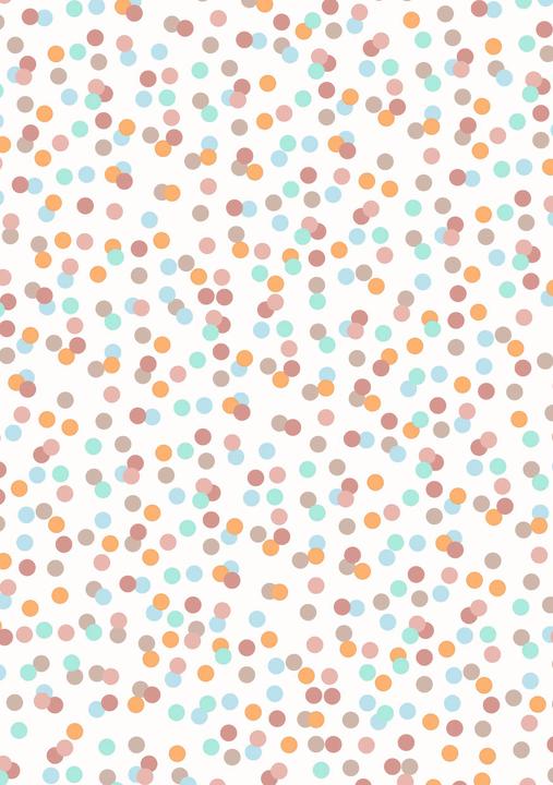 Produktbild MarpaJansen Transparentpapier "Punkte Pastell", 50 x 60 cm (115 g/m², 1 x)