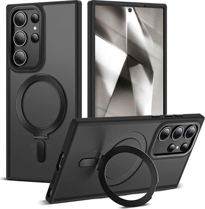 Actual product image RPD Galaxy S25 Ultra - Magsafe Stand Etui Schwarz (Samsung Galaxy S25 Ultra)