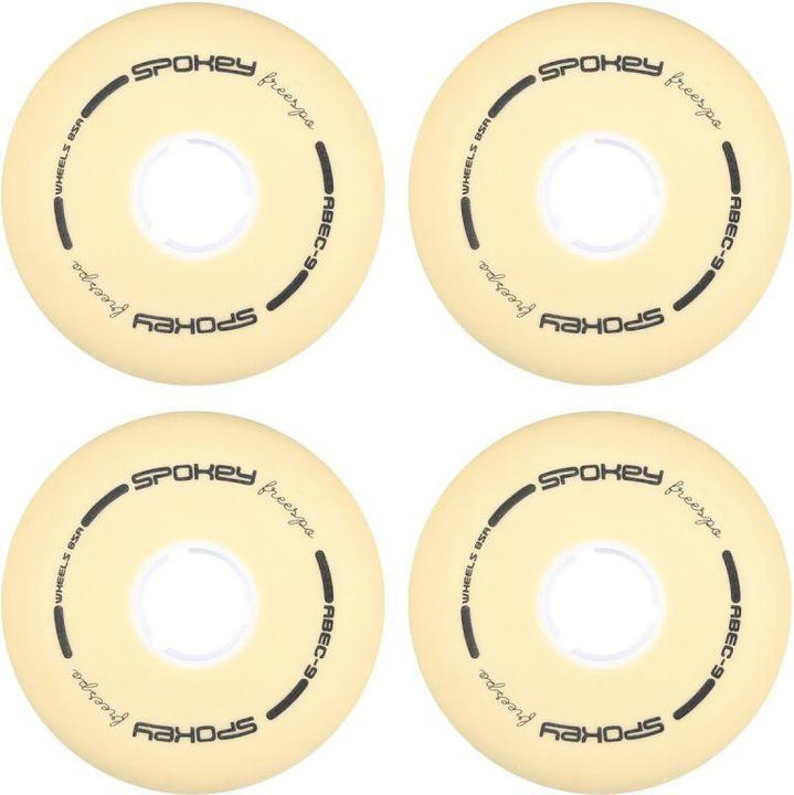 Actual product image Spokey Freespo set of roller skate wheels (80 mm)